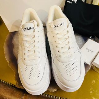 CELINE セリーヌ　BLOCK ウエッジ スニーカー◇36CELINE