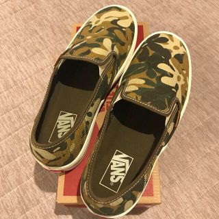 ヴァンズ(VANS)のVANS バンズ スリッポン エスエフ "フラワーカモ" 27cm(スリッポン/モカシン)