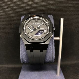 ジーショック(G-SHOCK)のGA-2100本体付き ラバーベルトセット カシオーク カスタム Gショック(腕時計(アナログ))