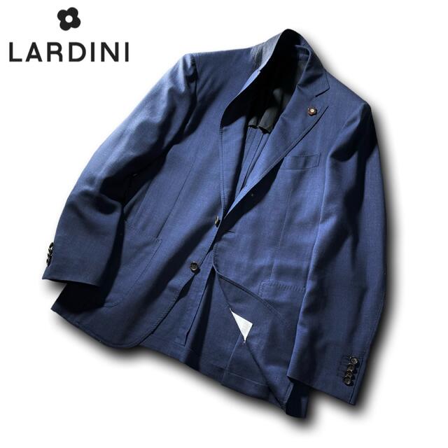 LARDINI(ラルディーニ)のG20★美品★極上サマーウール ラルディーニ サルトリアライン ジャケット 46 メンズのジャケット/アウター(テーラードジャケット)の商品写真