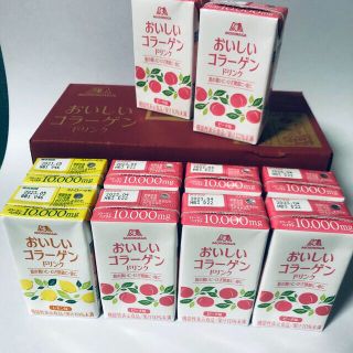 おいしいコラーゲンドリンク　10個　森永製菓(コラーゲン)