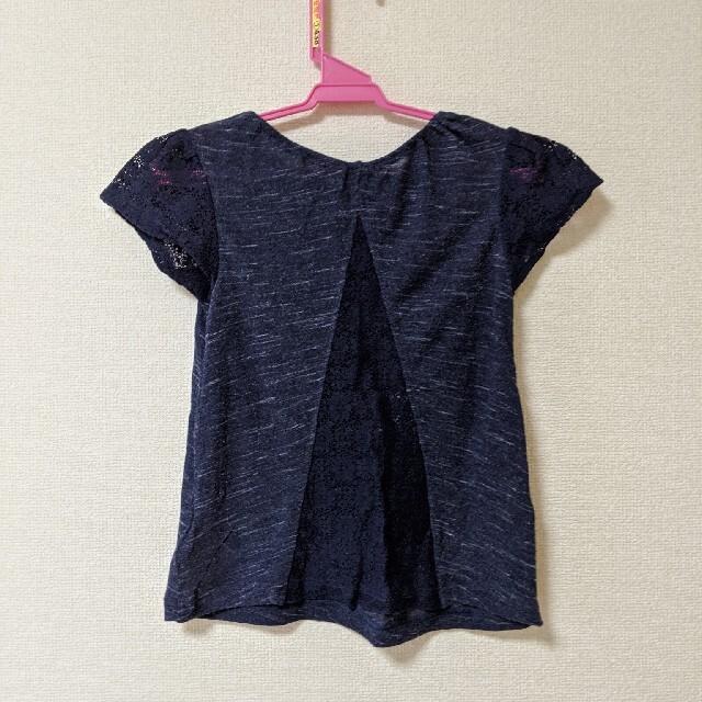 ANNA SUI mini(アナスイミニ)のANNA SUI mini透けるTシャツ　120 キッズ/ベビー/マタニティのキッズ服女の子用(90cm~)(Tシャツ/カットソー)の商品写真