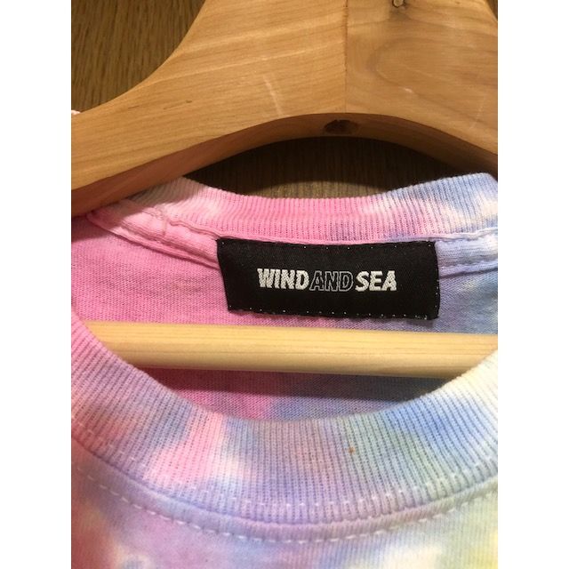 WIND AND SEA(ウィンダンシー)のWINDANDSEA　Tシャツ　タイダイ メンズのトップス(Tシャツ/カットソー(半袖/袖なし))の商品写真
