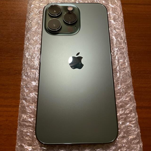 美品】iPhone 13 Pro 128GB アルパイングリーン SIMフリー-