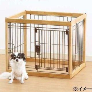 【新品未使用】小型犬 ケージ(かご/ケージ)