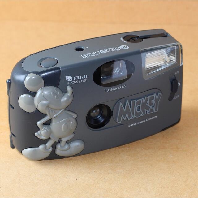 【FUJIFILM】★レア★ フジフィルム ハイ！ミッキーマウス フィルムカメラ