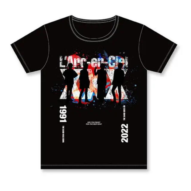 L'Arc～en～Ciel(ラルクアンシエル)のL'Arc~en~Ciel ライブTシャツ 黒 エンタメ/ホビーのタレントグッズ(ミュージシャン)の商品写真