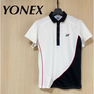 ヨネックス(YONEX)の美品 YONEX ヨネックス レディース L ポロシャツ ユニフォーム 半袖(ウェア)