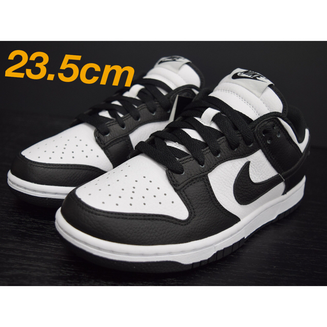 NIKE(ナイキ)の【新品】23.5CM ナイキ ダンクロー バイユー ブラック ホワイト パンダ レディースの靴/シューズ(スニーカー)の商品写真