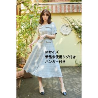 ハーリップトゥ(Her lip to)のherlipto Classic Tweed Belted Dress(ロングワンピース/マキシワンピース)