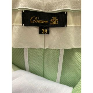 Drawer - Drawerドゥロワー コットンナイロンツイルタックパンツの通販