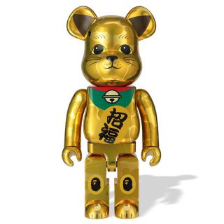 メディコムトイ(MEDICOM TOY)のベアブリック1000% 2022年正月 Bape 招き猫・達磨セット(その他)