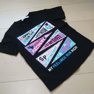 ザショップティーケー(THE SHOP TK)のタケオキクチ◆110 半袖Tシャツ  黒 男の子(Tシャツ/カットソー)