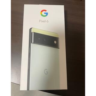 Google pixel6 グリーン(スマートフォン本体)