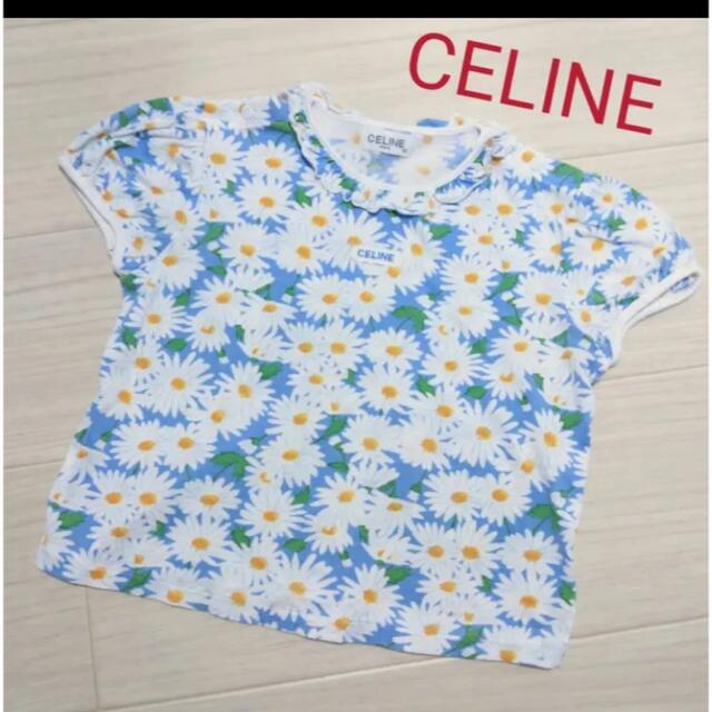 celine(セリーヌ)のセリーヌ　花柄　95センチ　トップス キッズ/ベビー/マタニティのキッズ服女の子用(90cm~)(Tシャツ/カットソー)の商品写真