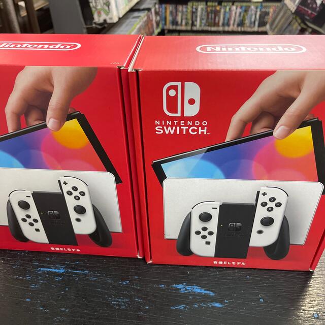 【2台セット】新品 ニンテンドースイッチ 本体 有機ELモデル ホワイト