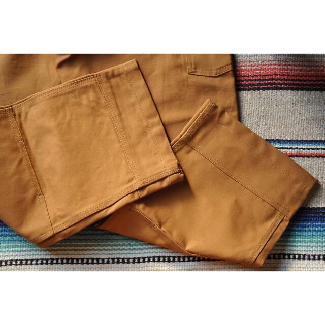 USカーハートCARHARTT#R01ブラウンダックオーバーオール【36x32】 8