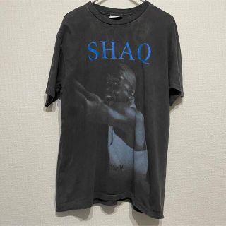 リーボック(Reebok)のリーボック シャキールオニール 古着ラメTシャツ 黒 L reebok shaq(Tシャツ/カットソー(半袖/袖なし))