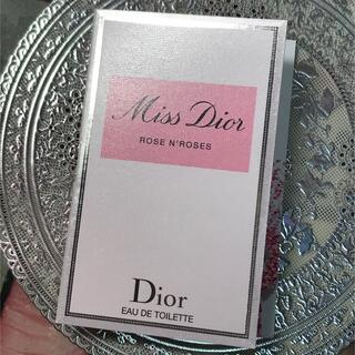ディオール(Dior)の♡【Dior】ミスディオール  ローズ&ローズ(オードトワレ)1ml♡(香水(女性用))