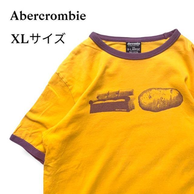 Abercrombie&Fitch - 【希少】アバクロ オールド リンガーTシャツ 半袖