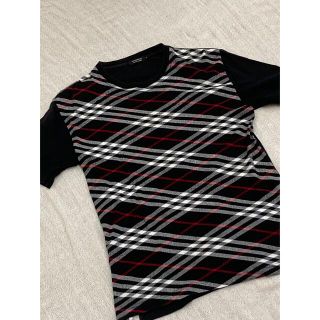 バーバリーブラックレーベル(BURBERRY BLACK LABEL)のBURBERRY BLACK LABEL Tシャツ　半袖　ブラック　3 メンズ(Tシャツ/カットソー(半袖/袖なし))