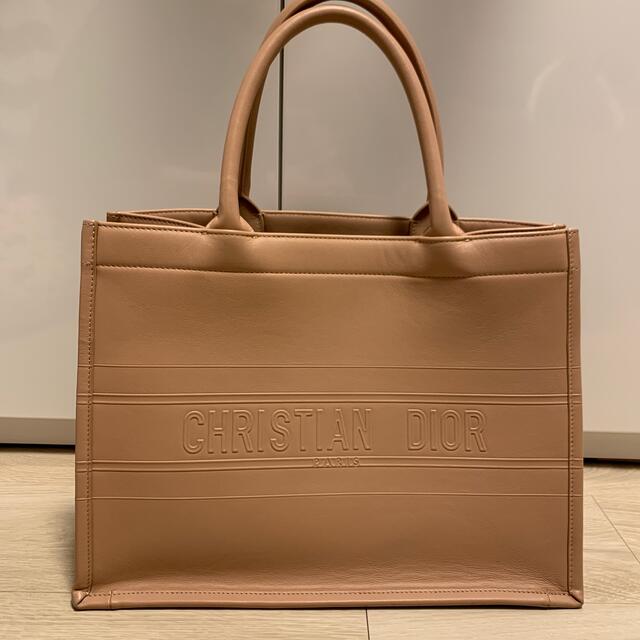 DIOR ブックトート　ピンクレザー