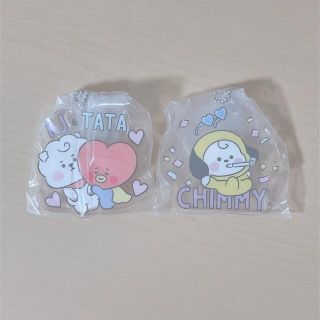 ビーティーイシビル(BT21)のBT21 アクリルマスコット　☆RJ&TATA ☆CHIMMY(キャラクターグッズ)