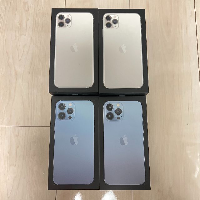 iPhone 13 Pro Max シエラブルー　空箱 スマホ/家電/カメラのスマートフォン/携帯電話(その他)の商品写真