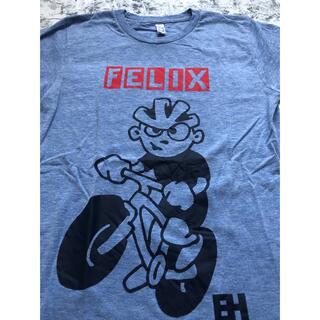 FELIX  プリントTシャツ カラーTシャツ メンズS(Tシャツ/カットソー(半袖/袖なし))