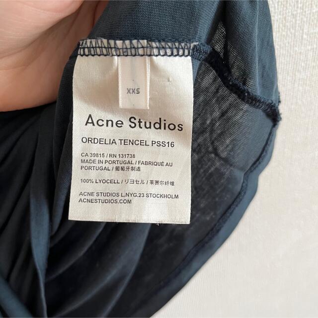 Acne Studios(アクネストゥディオズ)の【美品】Acne Studios アシメデザイン ロングワンピース レディースのワンピース(ロングワンピース/マキシワンピース)の商品写真