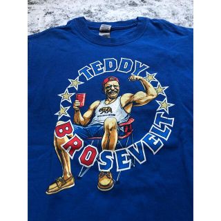 TEDDY BRO SEVELT ギルダンTシャツ プリントTシャツ メンズS(Tシャツ/カットソー(半袖/袖なし))