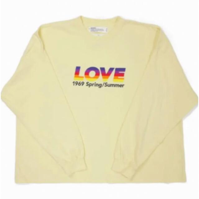 Jieda(ジエダ)のDAIRIKU 21SS LOVE VINTAGE LONG SLEEVETEE メンズのトップス(Tシャツ/カットソー(七分/長袖))の商品写真