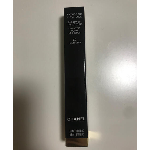 CHANEL(シャネル)のシャネル　ル ルージュ デュオ ウルトラ トゥニュ 69 テンダーベージュ コスメ/美容のベースメイク/化粧品(口紅)の商品写真