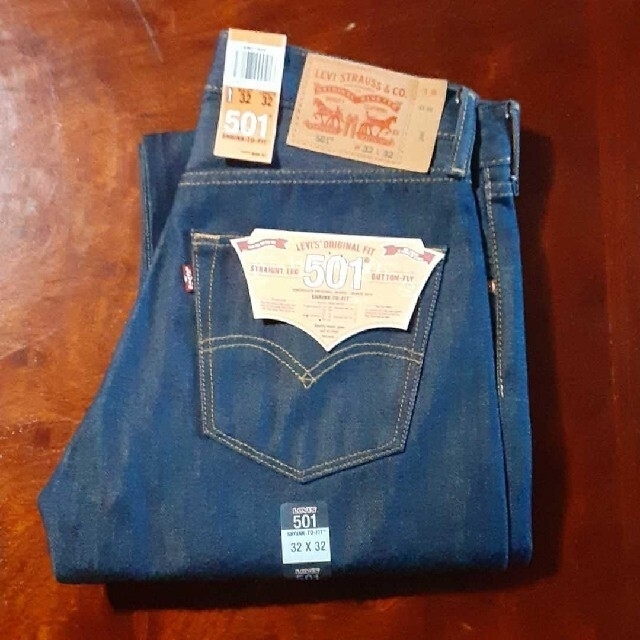 Levi's - リーバイス501 リジット エジプト製 W32L32 未使用新品 US