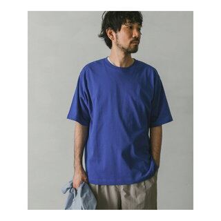 アーバンリサーチドアーズ(URBAN RESEARCH DOORS)の【Blue】シルケットライクショートスリーブTシャツ(Tシャツ/カットソー(半袖/袖なし))