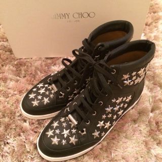 JIMMY CHOO - ジミーチュウ❤︎スタッズスニーカー未使用の通販