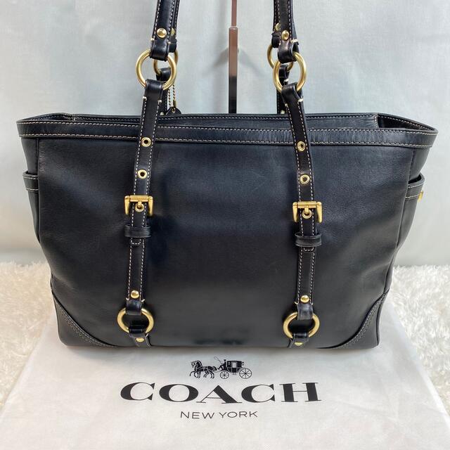 COACH新品大特価❗️デニムキャンバストートバック