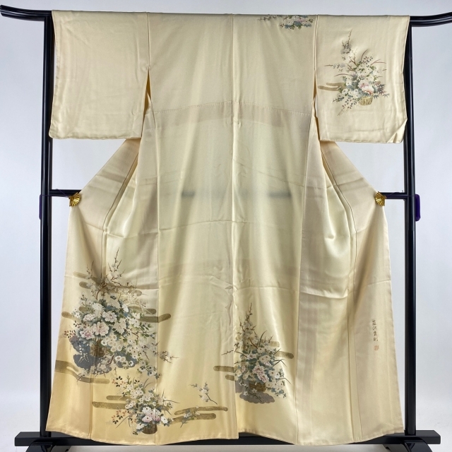 訪問着 美品 秀品 157.5cm 64cm 正絹