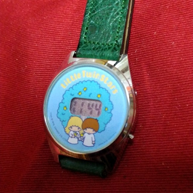 97%OFF!】 サンリオ昭和レトロ 1976 リトルツインスターズ キキララ シチズン 時計 リトルツインスターズ CITIZEN 1976年 サンリオ