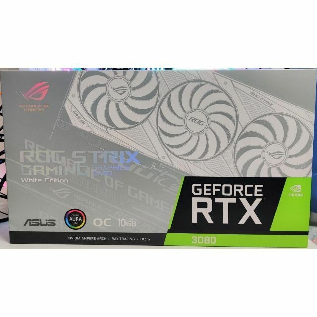 ROG RTX 3080 White EditionPC/タブレット