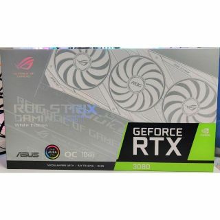 エイスース(ASUS)のROG RTX 3080 White Edition(PCパーツ)