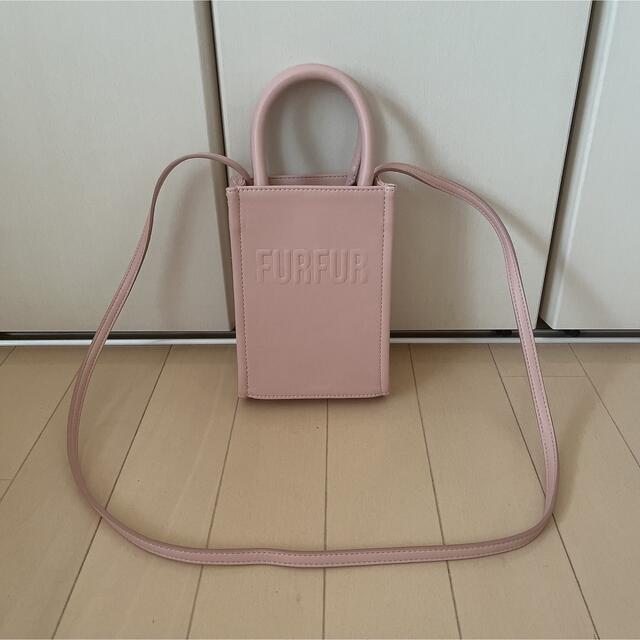 fur fur(ファーファー)のFURFUR♡ノベルティ ピンク レディースのバッグ(ショルダーバッグ)の商品写真