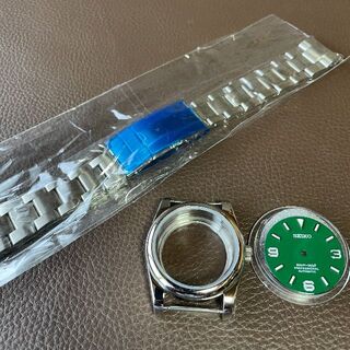 セイコー(SEIKO)のSEIKO MOD NH35 オイパペ カスタムケース ブレス 文字盤セット(腕時計(アナログ))