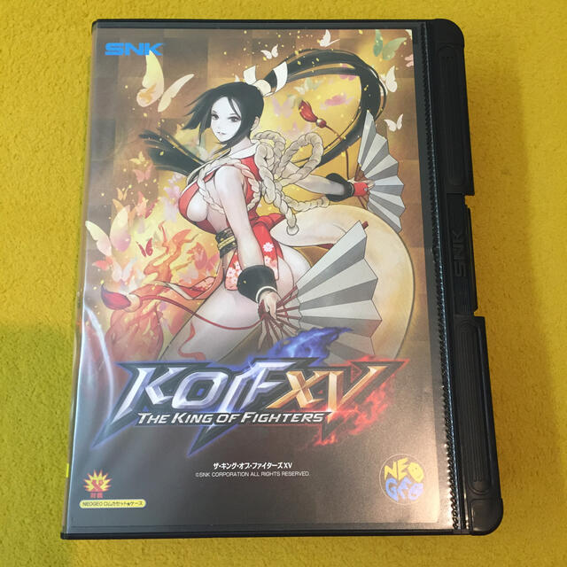 KOF(ザ・キングオブファイターズXV)ロムパッケージ不知火舞ver PS5版