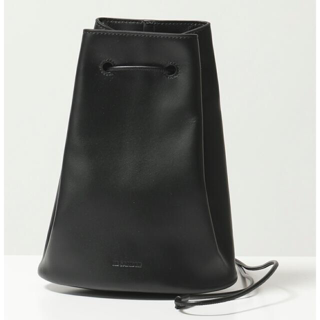 JIL SANDER ジルサンダー ドローストリングバッグ 巾着バッグ黒