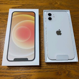 iPhone - 新品未使用 iPhone 12 64GB ホワイト SIMロック解除済 判定 