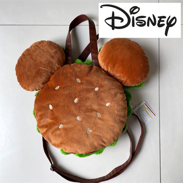 Disney(ディズニー)のディズニー【Disney】ミッキーバーガー　2wayバッグ　ショルダーバッグ レディースのバッグ(リュック/バックパック)の商品写真