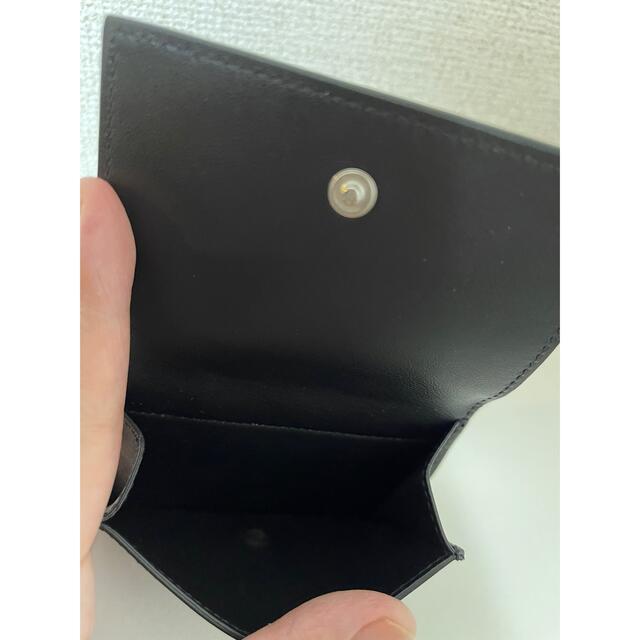 Bottega Veneta(ボッテガヴェネタ)のBOTTEGA VENETA ボッテガヴェネタ 三つ折 財布 正規美品　黒 メンズのファッション小物(折り財布)の商品写真