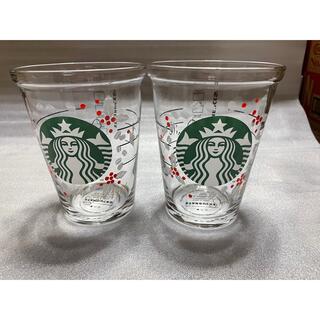 スターバックスコーヒー(Starbucks Coffee)の第一弾★２個セットコーヒーチェリースターバックスコレクタブルコールドグラス(グラス/カップ)