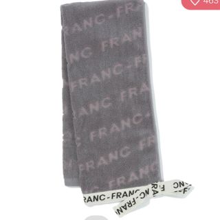 フランフラン(Francfranc)のFrancfranc ロゴリボン　フェイスタオル(タオル/バス用品)